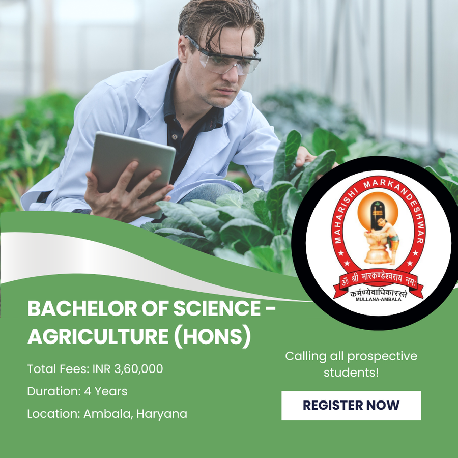 Bachelor of Science - Agriculture (Hons) at Maharishi Markandeshwar (Deemed To Be University), Haryana - Other